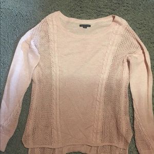 AMERICAN EAGLE pink ombré sweater